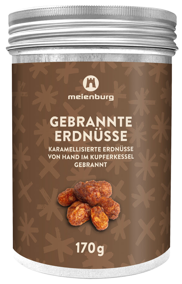 Meienburg Dose mit gebrannten Erdnüssen, 170 g