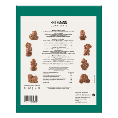 Heilemann Kinder-Adventskalender Vollmilch, 175 g Restbestand