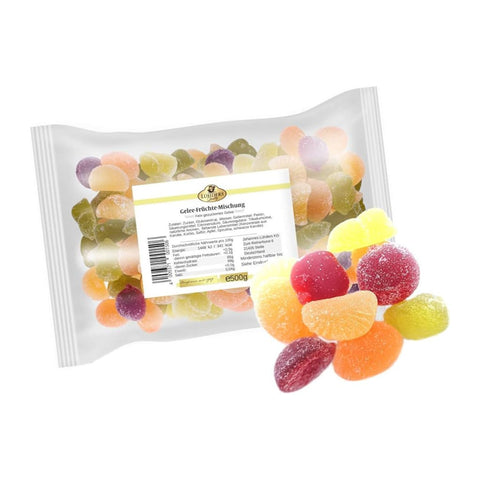 Lühders Gelee-Früchte-Mix 500 g  Vorratspackung, vegan