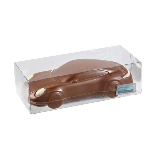 Schokoladenauto Porsche 911 (Edelvollmilch) in klarer Box von Heilemann
