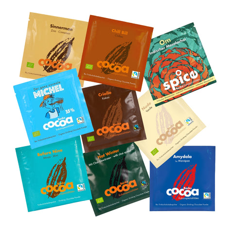 Becks Cocoa Trinkschokoladen 9er Probierset Beutel 225 g