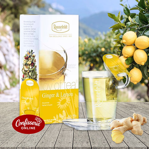 Ronnefeldt Joy of Tea® Ginger & Lemon, 60 g