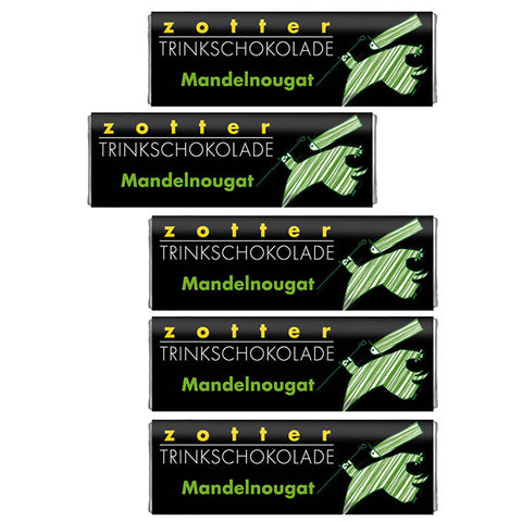 Zotter Trinkschokolade Mandelnougat, 110 g