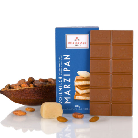 Niederegger Marzipan Tafel Vollmilch , 110 g