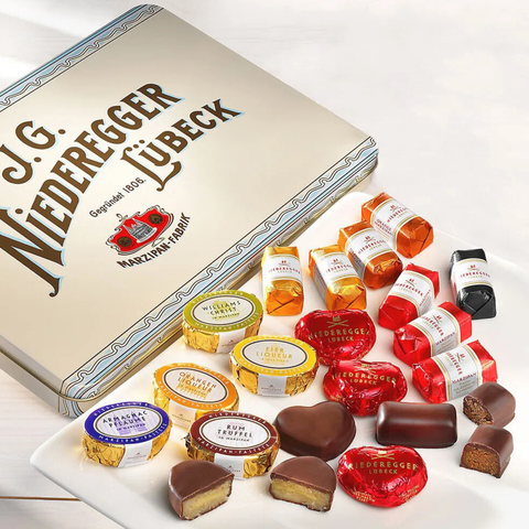 Niederegger Marzipanerie in Nostalgiedose, 298 g