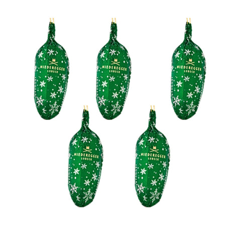 Niederegger Weihnachts-Schmuck Blätterkrokant, 17 g