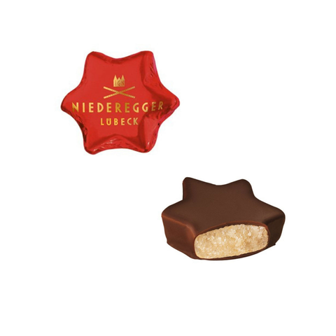 Niederegger Marzipanerie Nougaterie "Frohe Weihnachten", Probierstücke