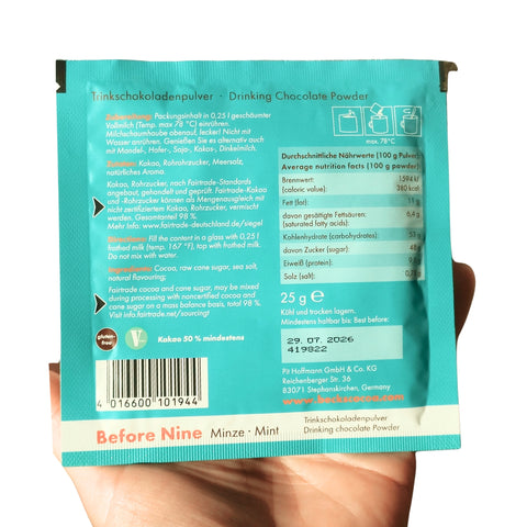 Becks Cocoa Trinkschokoladen 9er Probierset Beutel 225 g