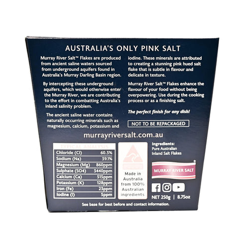Murray River Salt / Australische Salzflocken Pink, 250 g