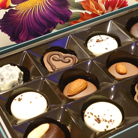 Heilemann Pralinés Deluxe – Nougat- und Marzipanpralinen, 143 g