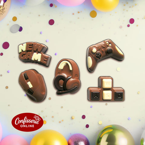Heilemann Schokoladenfiguren Geschenkpackung Gaming, 100 g