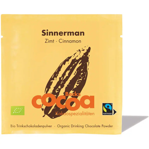 Trinkschokoladen-Portionsbeutel Becks Cocoa Sinnermann mit Zimt & Kardamom