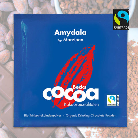 Becks Cocoa Kakaospezialitäten "Amydala" Typ Marzipan Probiertüte, 25 g