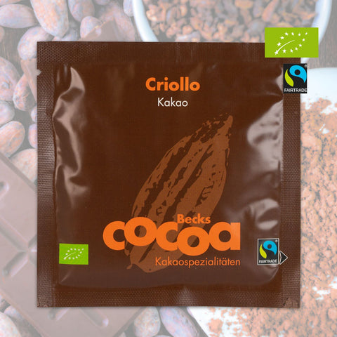 Becks Cocoa Kakaospezialitäten Criollo Probiertüte, 20 g