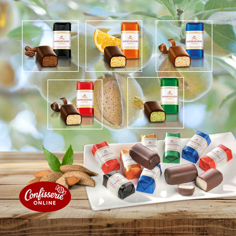 Niederegger Klassiker Variationen, Probierstücke, 13 g