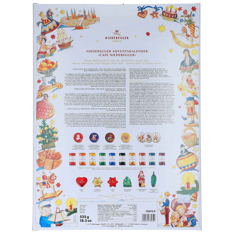 Adventskalender »Café Niederegger«, B-Ware