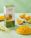 Ronnefeldt Joy of Tea Morgentau Tee-Packung mit Mango- und Orangenstücken