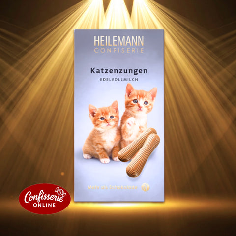 Heilemann Katzenzungen aus Vollmilch-Schokolade, 75 g